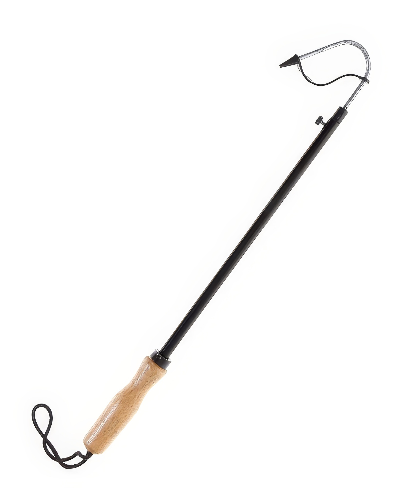 Багорик Три Кита телеск. металл. с деревянной ручкой (50/77 см)