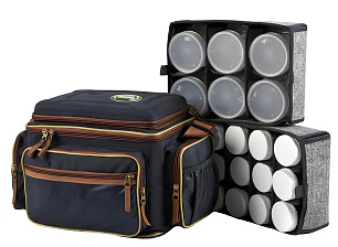 Сумка-термо AQUATIC С-44С (32*23*27 см) с 18 банками, синяя