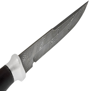 Нож туристич. Н8, ст.У10А-7ХНМ, дюраль,граб