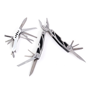 Набор 2в1 мультифункц.нож и мультитул Raffer KN-081А (блистер) 11/9в1