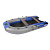 Лодка надувная Пилот М-340 НДНД (серый/синий)
